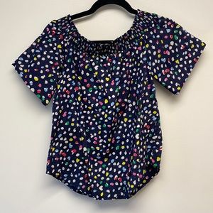 J. Crew off the shoulder top